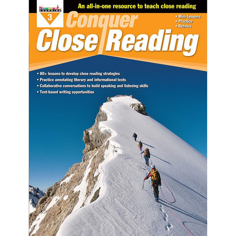 CONQUER CLOSE READING GR 3