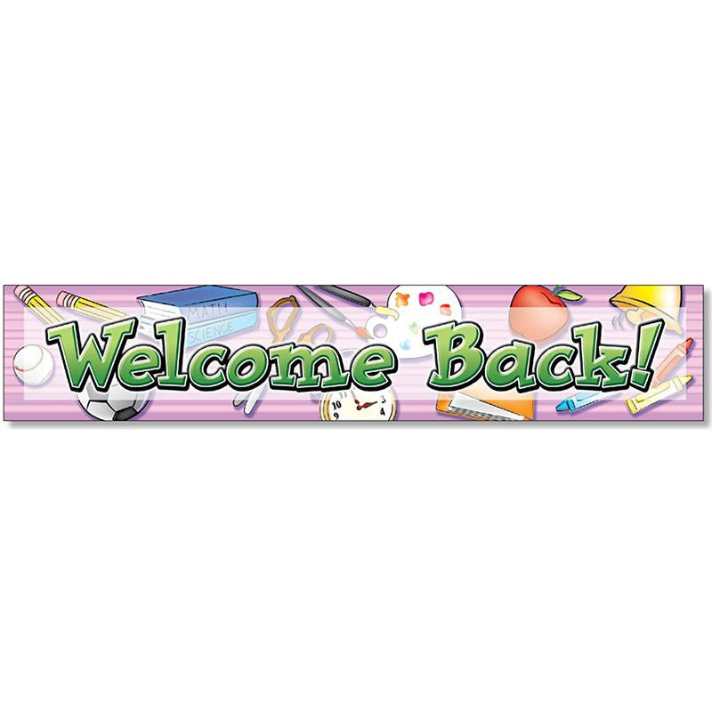 WELCOME BACK BANNER