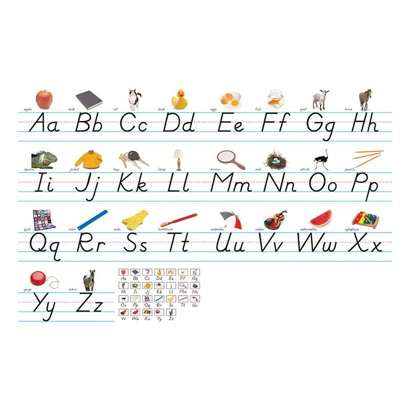 ALPHABET LINES MODERN MANUSCRIPT