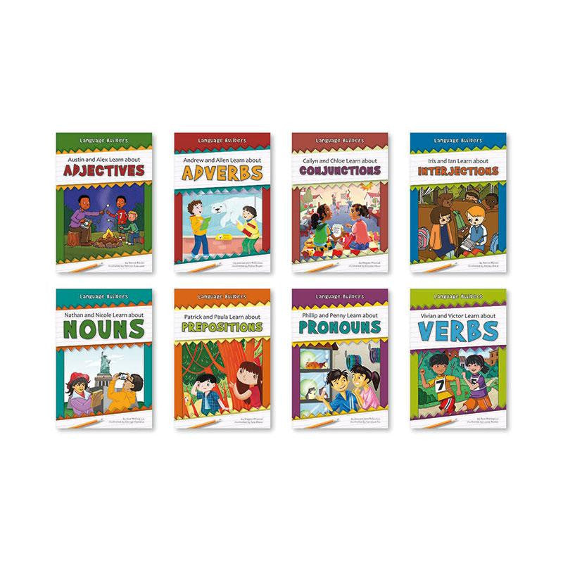 LANGUAGE BUILDERS SET OF 8 BOOKS