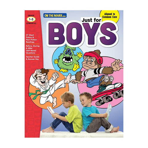 JUST FOR BOYS GR 1-3 READING