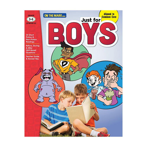 JUST FOR BOYS GR 3-6 READING