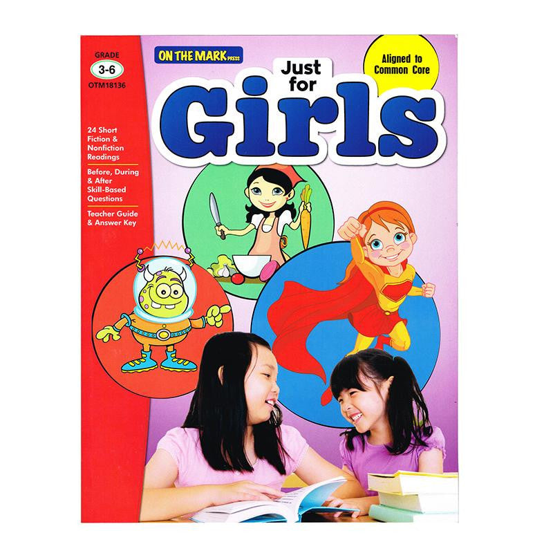 JUST FOR GIRLS GR 3-6 READING