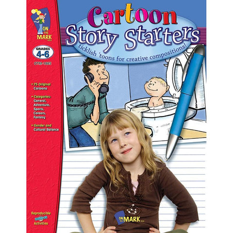 CARTOON STORY STARTERS GR 4-6