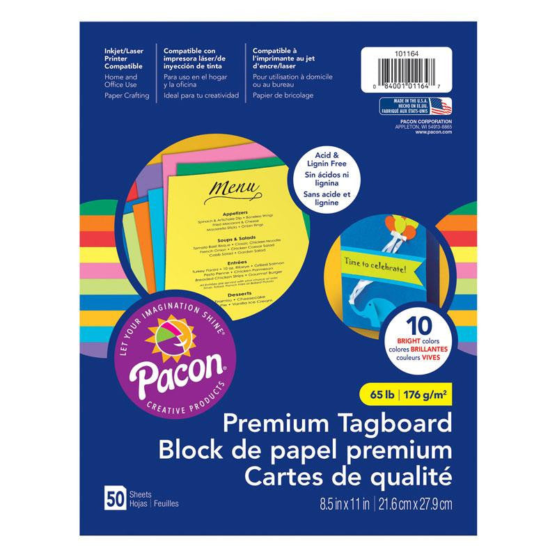 PREMIUM TAGBOARD ASSRTMNT 8.5X11IN