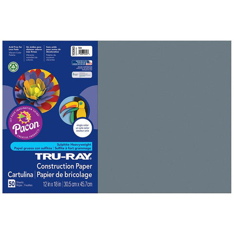 TRU RAY 12X18 SLATE CONSTRUCTION