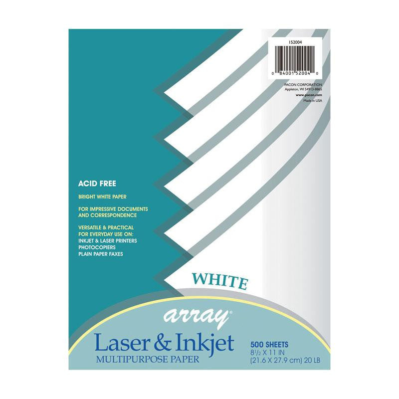 ARRAY LASER-INKJET 8.5X11 500CT