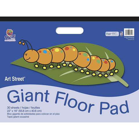 FLOOR PAD WITH HANDLE 22X16 30CT