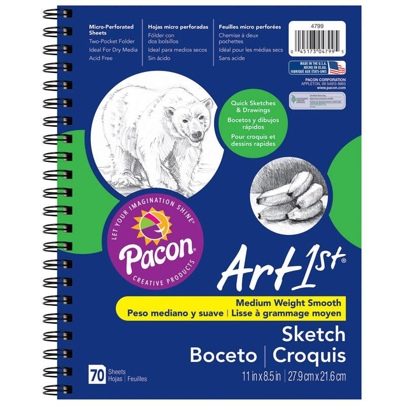 SKETCH DIARY ART1ST HW 11X8.5 70CT