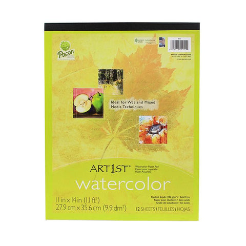 ART1ST WATERCOLOR PAD 11X14 12 SHT