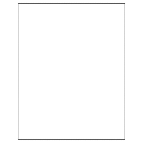 POSTER BOARD 18PT 22X28 WHITE 25CT