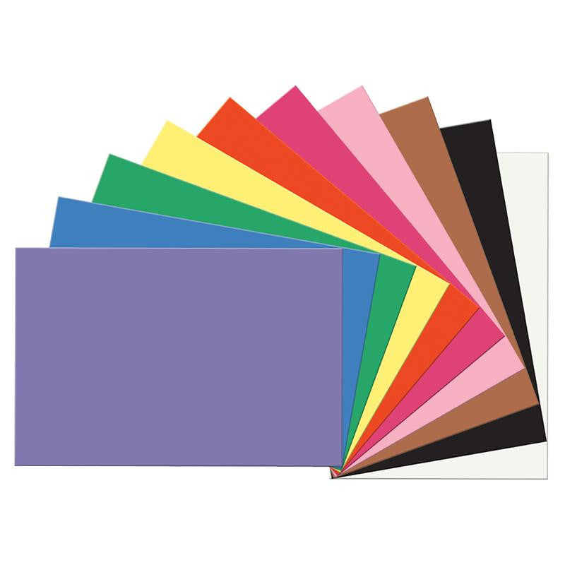 CONSTRUCTION PAPER ASSORTED 12X18