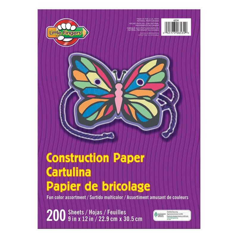 LITTLE FINGERS CONSTRUCTION PAPER