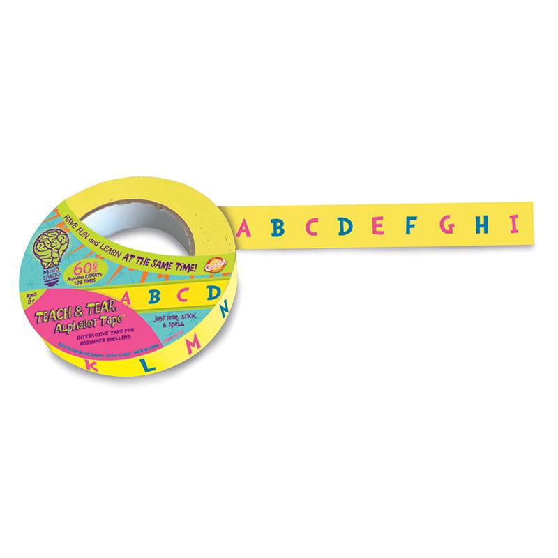 TEACH & TEAR ALPHABET TAPE