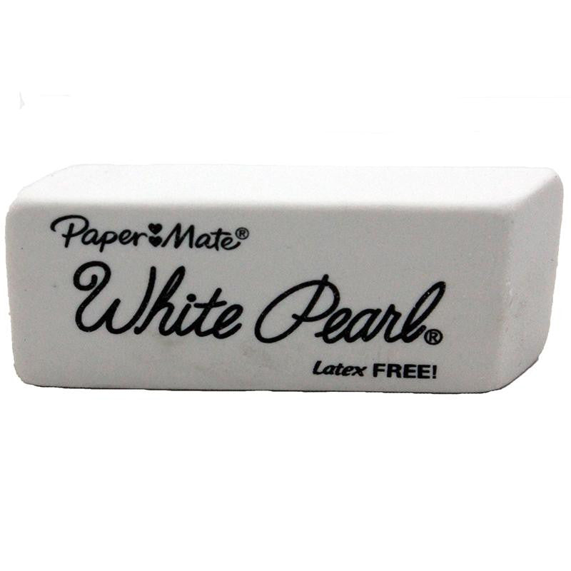 PAPERMATE PEARL ERASERS WHITE