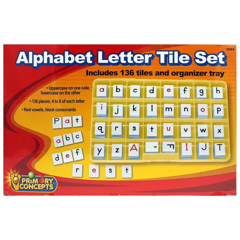 ALPHABET LETTER TILE SET