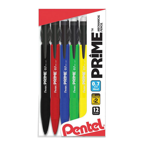 PRIME MECHANICAL PENCIL 0.7MM 12PK