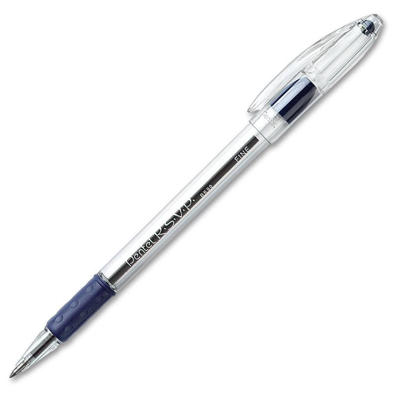 PENTEL RSVP BLUE FINE POINT