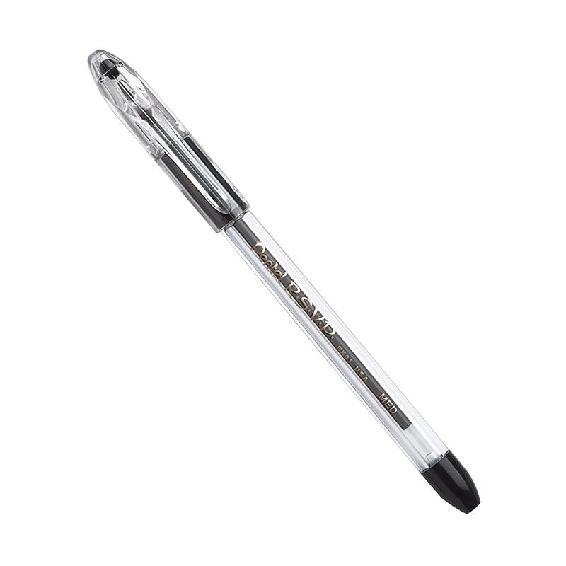 PENTEL RSVP BLACK MED POINT