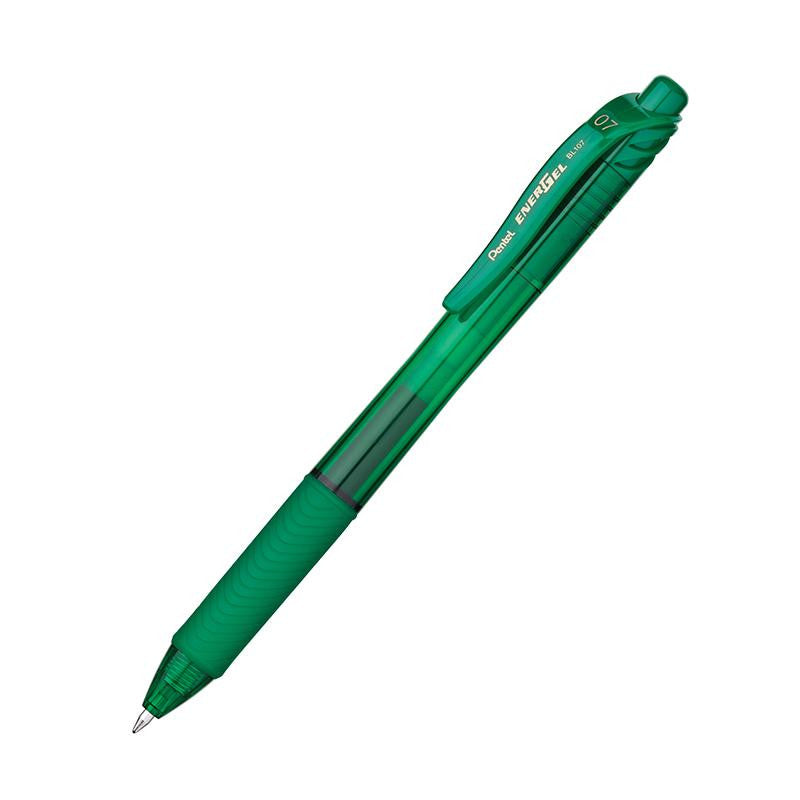 ENERGEL X GREEN 0.7MM RETRACTABLE