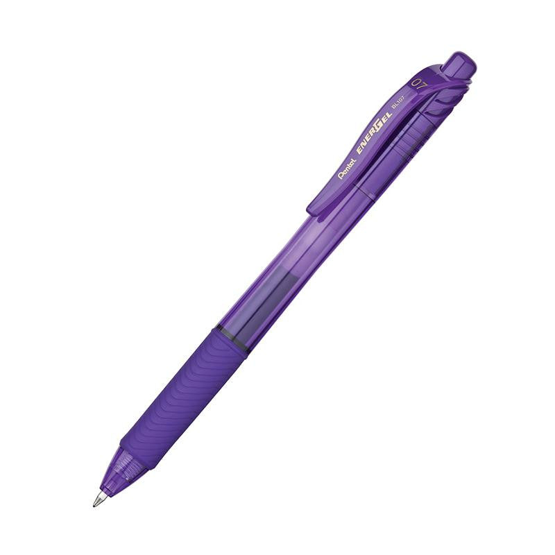 ENERGEL X VIOLET 0.7MM RETRACTABLE