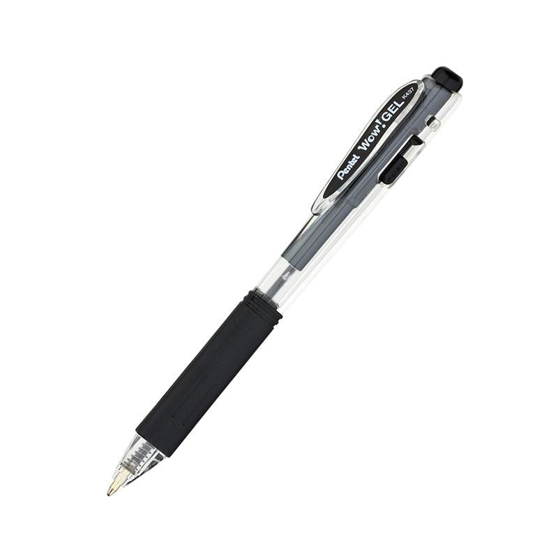 PENTEL WOW BLACK GEL PEN