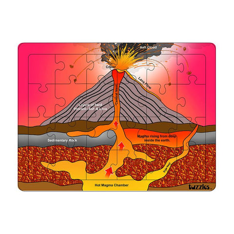 VOLCANO TRAY PUZZLE