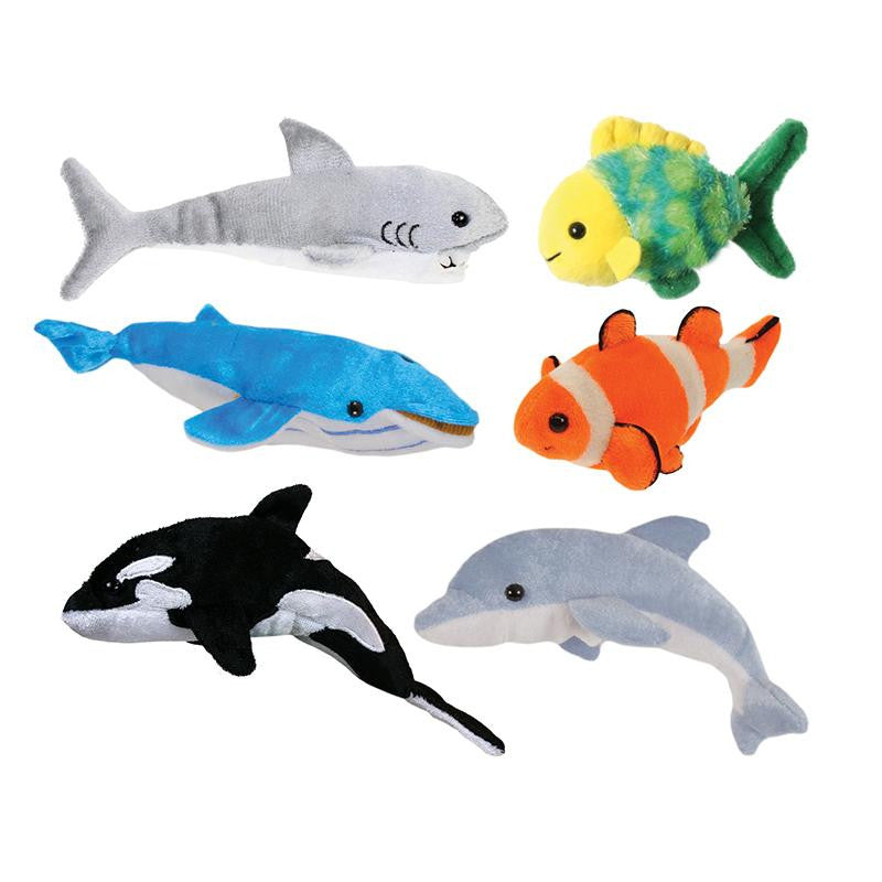 SEA LIFE FINGER PUPPETS SET OF 6