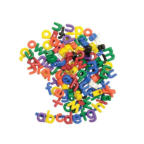 LOWERCASE MANUSCRIPT LETTER BEADS