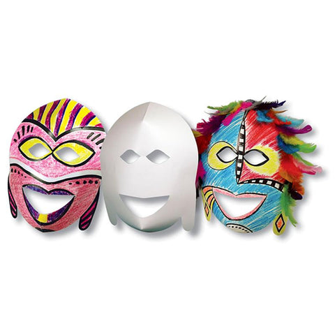 ROYLCO AFRICAN MASKS 20PK