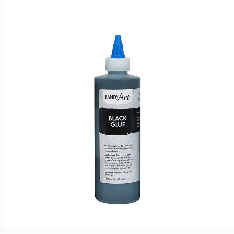 HANDY ART BLACK GLUE 8OZ