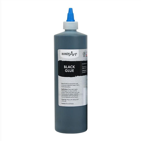 HANDY ART BLACK GLUE 16OZ