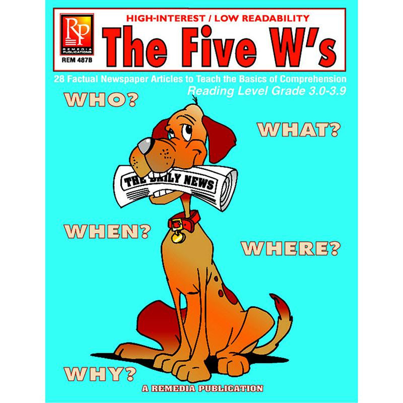 THE 5 WS 3RD GR READING LEVEL