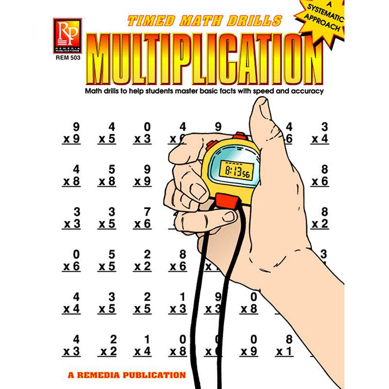 TIMED MATH FACTS MULTIPLICATION