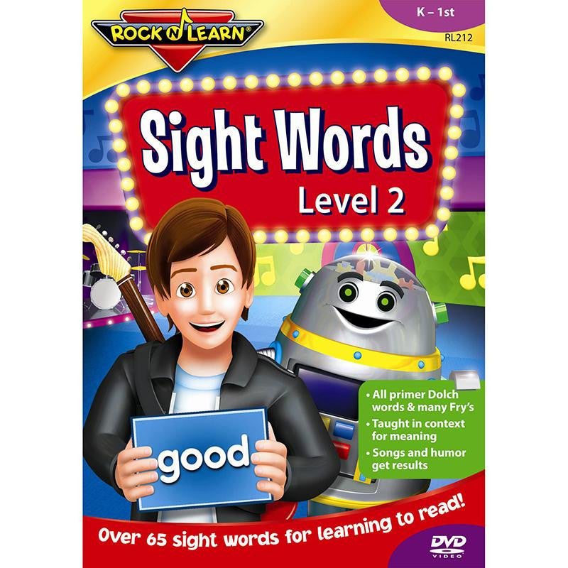 SIGHT WORDS VOL 2 DVD