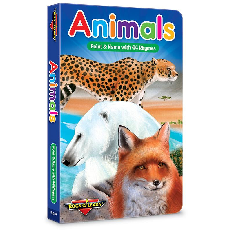 ROCK N LEARN ANIMALS BOARD BOOK