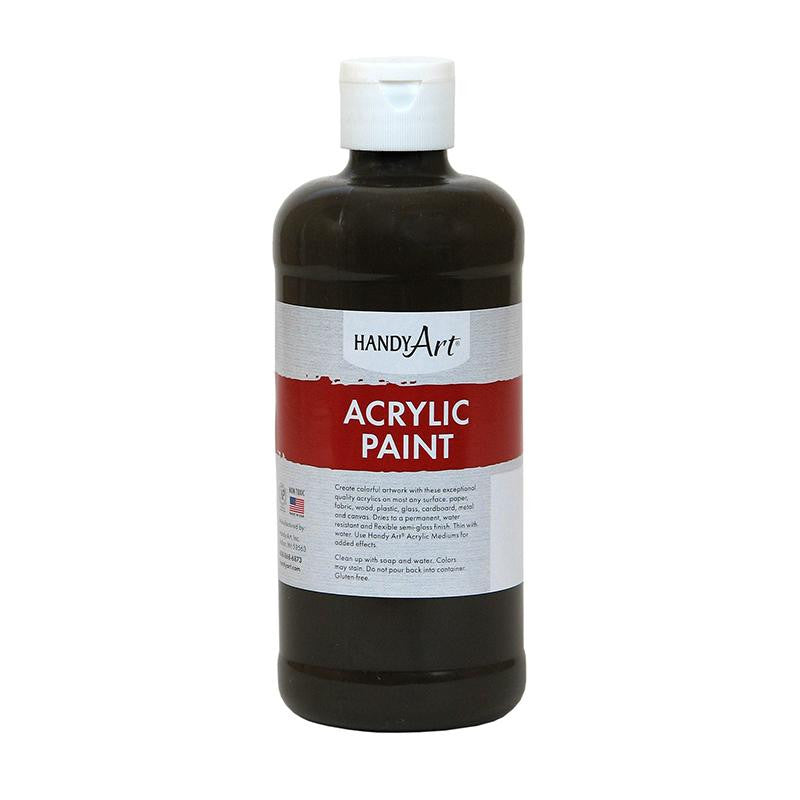 ACRYLIC PAINT 16 OZ RAW UMBER