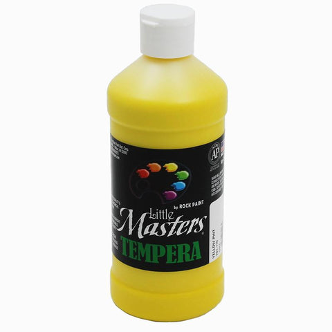 LITTLE MASTERS YELLOW 16OZ TEMPERA