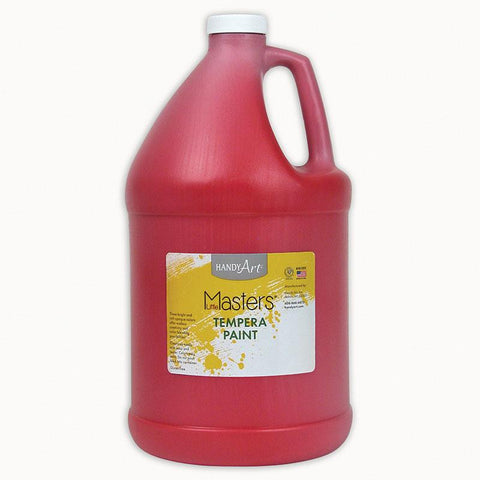 LITTLE MASTERS RED 128OZ TEMPERA