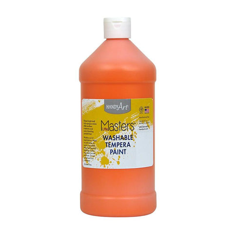 LITTLE MASTERS ORANGE 32OZ WASHABLE