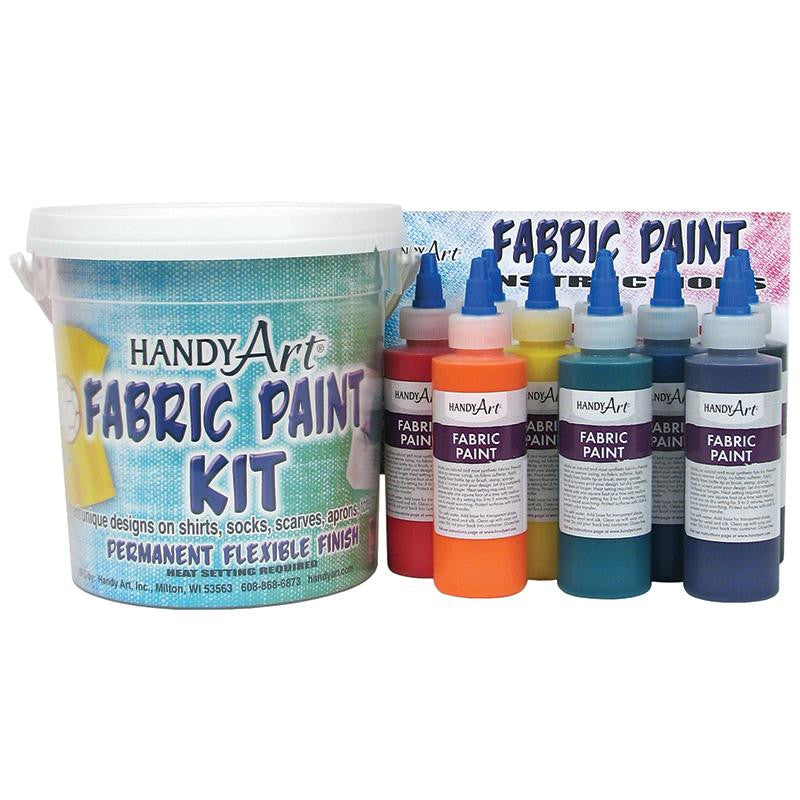 HANDY ART FABRIC PAINT BUCKET KIT