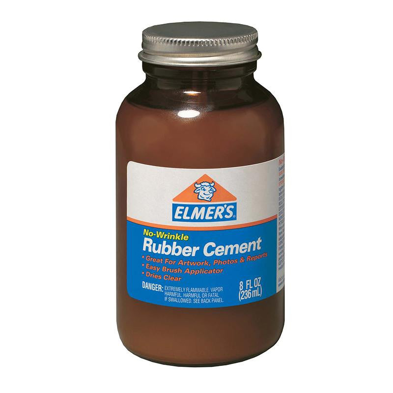 RUBBER CEMENT W-APPLC 8OZ