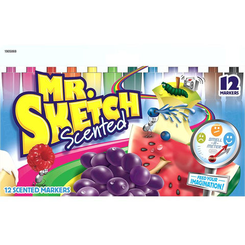 MR SKETCH SCENTED CHISEL 12CT