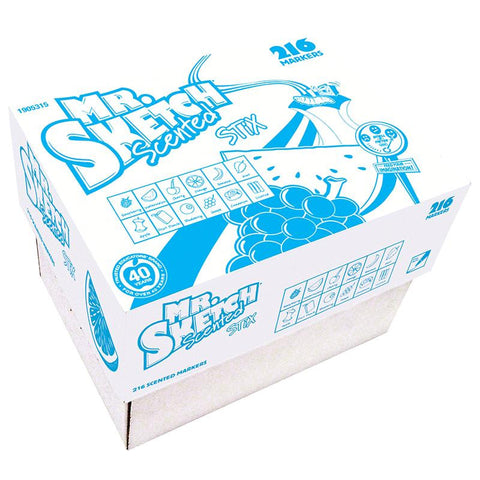 MR SKETCH SCENTED STIX 216CT 12