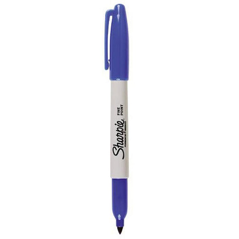 MARKER SHARPIE FINE BLUE