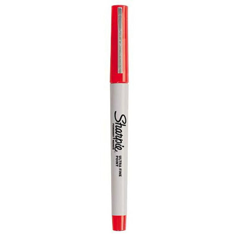 MARKER SHARPIE ULTRA FINE RED