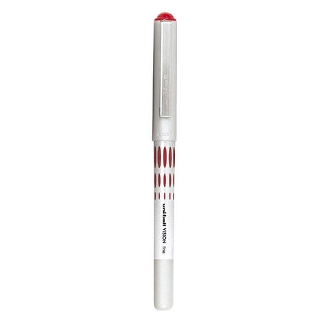 PEN UNI-BALL VISION FINE RED LIQUID