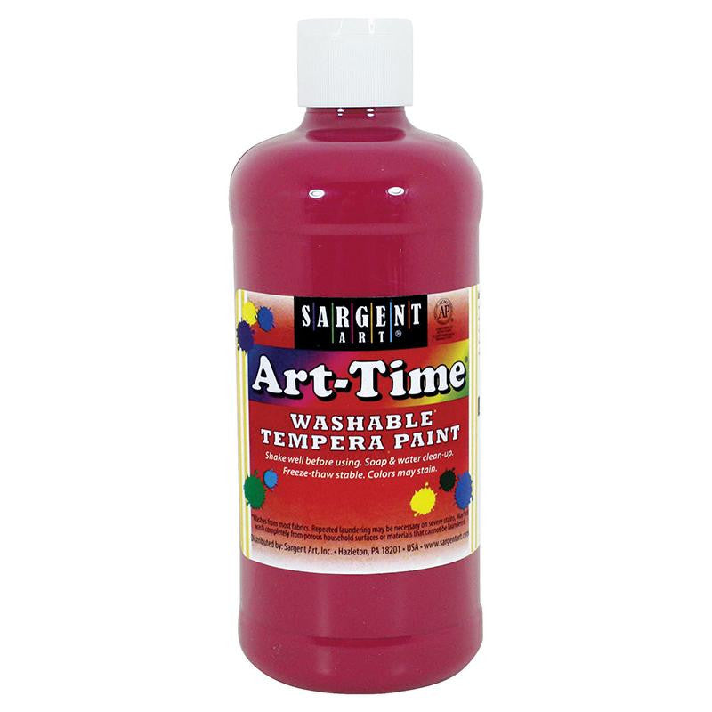 MAGNTA ART-TIME WASHABLE PAINT 16OZ