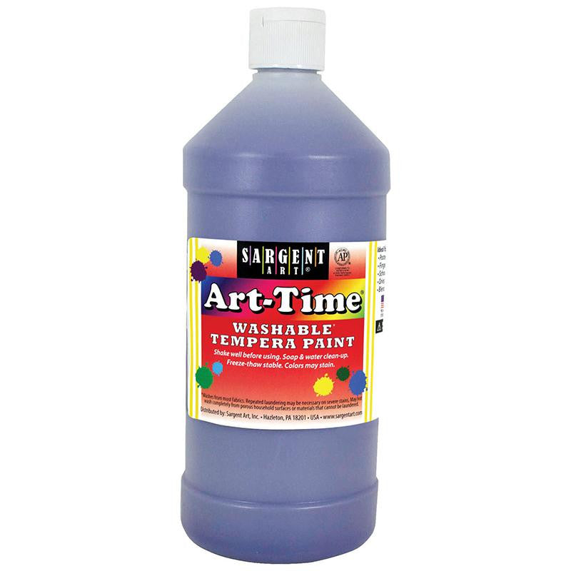 VIOLET ART-TIME WASHABLE PAINT 32OZ