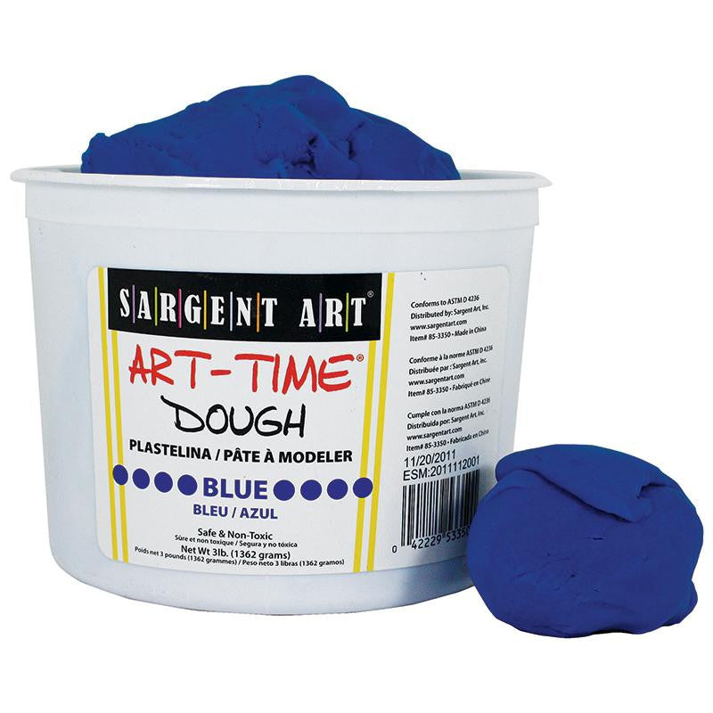 3LB ART TIME DOUGH - BLUE